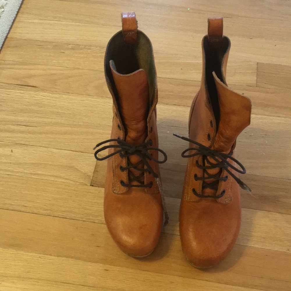 Swedish Hasbeens Lace Up Boot